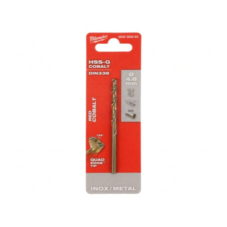 Burghiu Metal 4.8mm HSS-Co | Electronic-mag.ro | Componente Electronice