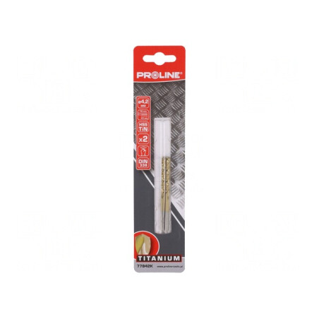 Drill Bit for Metal 4.2mm 2pcs | Electronic-mag.ro | Componente Electronice