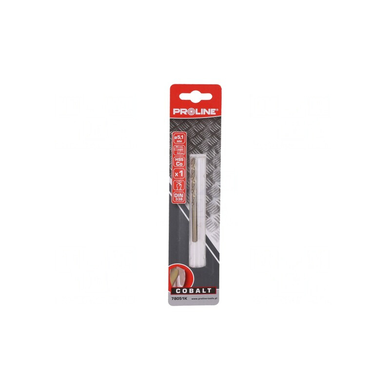 Burghiu Metal 5.1mm Oțel Rapid Cobalt HSS-Co Blister | Electronic-mag.ro | Componente Electronice
