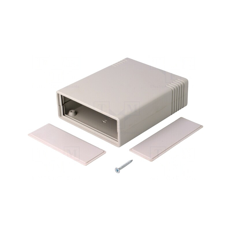 Carcasă ABS gri cu panou 91x111x35mm | Electronic-mag.ro | Componente Electronice Carcasă ABS gri cu panou 91x111x35mm | Electronic-mag.ro | Componente Electronice
