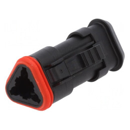 Conector Automotive ML-XT Mamă 3 Pin Negru | Electronic-mag.ro | Componente Electronice