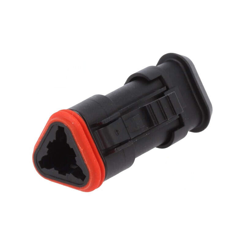 Conector Automotive ML-XT Mamă 3 Pin Negru | Electronic-mag.ro | Componente Electronice