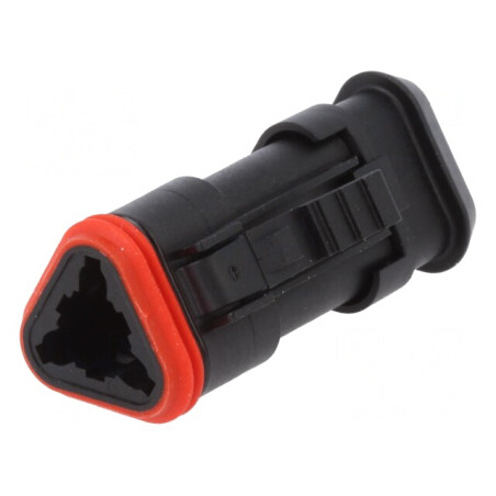 Conector Automotive ML-XT Mamă 3 Pin Negru | Electronic-mag.ro | Componente Electronice