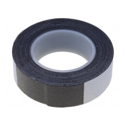 Bandă Autoamalgamantă Neagră 19mm x 3m | Electronic-mag.ro | Componente Electronice