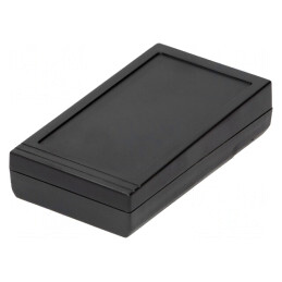 Carcasă universală ABS neagră 81x145x35 mm | Electronic-mag.ro | Componente Electronice