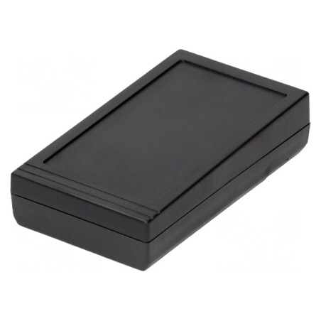 Carcasă universală ABS neagră 81x145x35 mm | Electronic-mag.ro | Componente Electronice