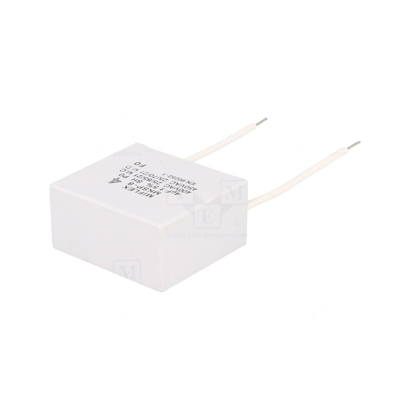 Condensator pentru Motoare 4uF 400VAC ±5% | Electronic-mag.ro | Componente Electronice
