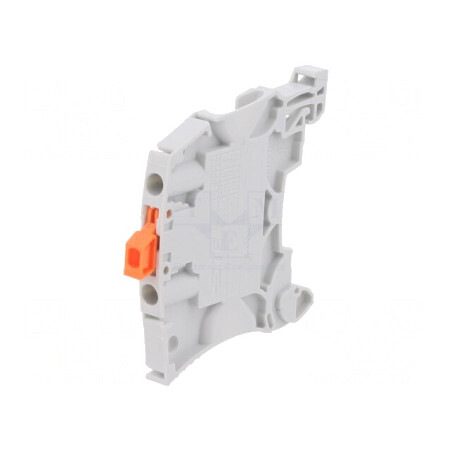 Terminal Îmbinare Șine 0,2-4mm2 2 Borne Gri 5,2mm | Electronic-mag.ro | Componente Electronice