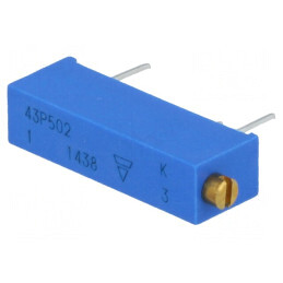 Potentiometru Multitura 5kΩ 750mW 15 Ture | Electronic-mag.ro | Componente Electronice