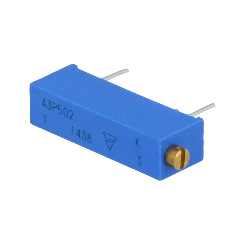 Potentiometru Multitura 5kΩ 750mW 15 Ture | Electronic-mag.ro | Componente Electronice