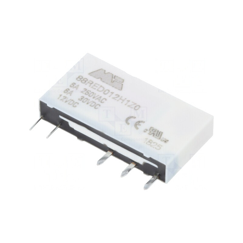 Releu Electromagnetic SPDT 12VDC 6A 250VAC | Electronic-mag.ro | Componente Electronice