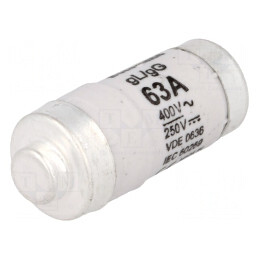 Siguranță Ceramică Industrială 63A 400VAC 250VDC | Electronic-mag.ro | Componente Electronice
