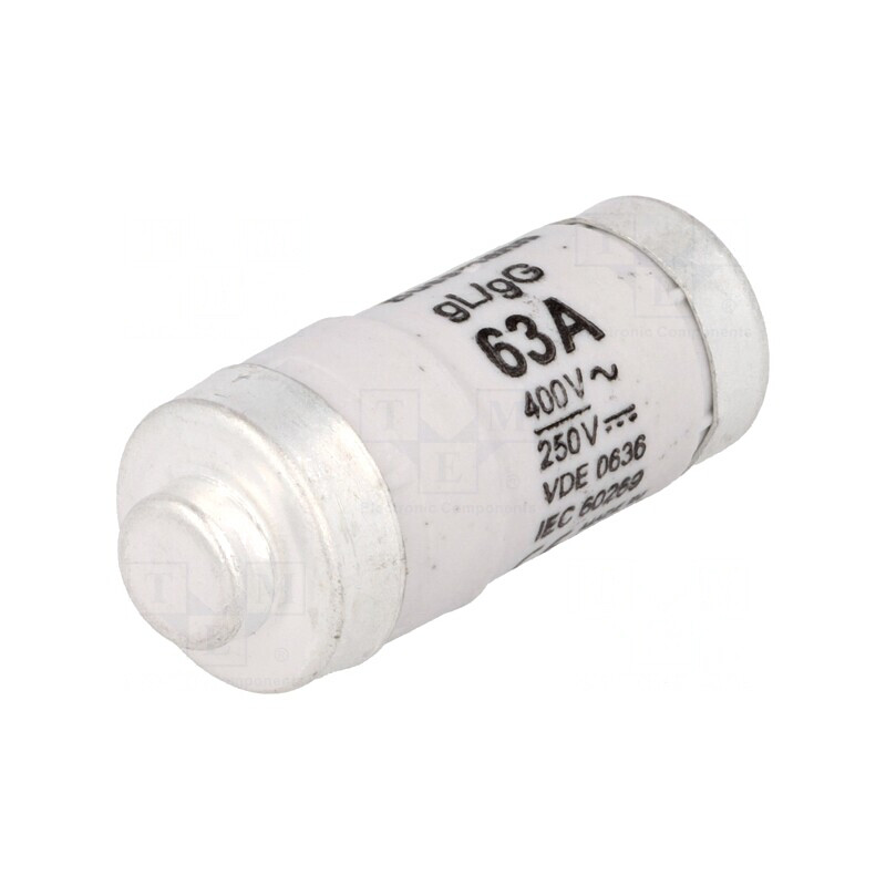 Siguranță Ceramică Industrială 63A 400VAC 250VDC | Electronic-mag.ro | Componente Electronice