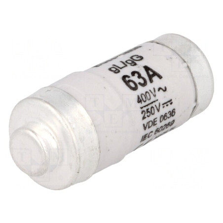 Siguranță Ceramică Industrială 63A 400VAC 250VDC | Electronic-mag.ro | Componente Electronice