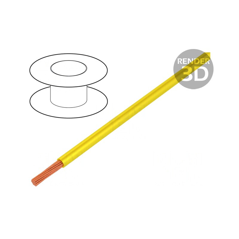 Cablu FlexiVolt 2,5mm2 PVC Galben | Electronic-mag.ro | Componente Electronice Cablu FlexiVolt 2,5mm2 PVC Galben | Electronic-mag.ro | Componente Electronice