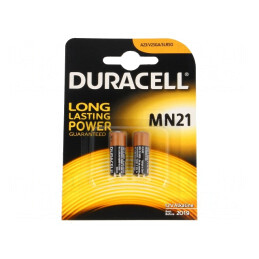 Baterie alcalină 12V 23A nereîncărcabilă Ø10x29mm | Electronic-mag.ro | Componente Electronice