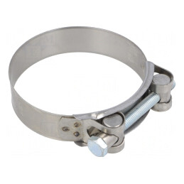 Colier cu Şurub din Oţel Cromat 24mm 83-88mm | Electronic-mag.ro | Componente Electronice