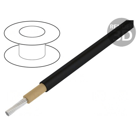 Cablu Solarflex Negru 10mm2 | Electronic-mag.ro | Componente Electronice