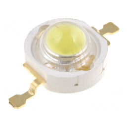 LED putere; alb rece; 140°; 700mA; P: 3W; 51,2÷70lm; 2,8÷4V