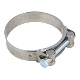 Colier cu șurub oțel cromat 24mm 86-91mm | Electronic-mag.ro | Componente Electronice