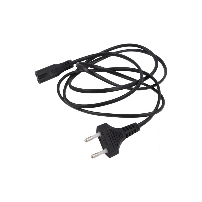 Cablu Alimentare 2x0,5mm2 CEE 7/16 la IEC C7 1,5m Negru | Electronic-mag.ro | Componente Electronice Cablu Alimentare 2x0,5mm2 CEE 7/16 la IEC C7 1,5m Negru | Electronic-mag.ro | Componente Electronice