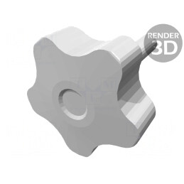 Buton de Reglare 50mm M12 40mm H32mm | Electronic-mag.ro | Componente Electronice