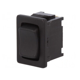 Comutator Basculează Negru 6A/250VAC IP40 | Electronic-mag.ro | Componente Electronice
