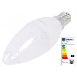 Lampă LED E14 5.7W 6500K Alb Rece