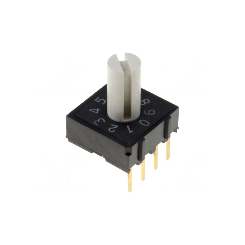 Întrerupător DEC/BCD THT 10 Poz 100MΩ | Electronic-mag.ro | Componente Electronice
