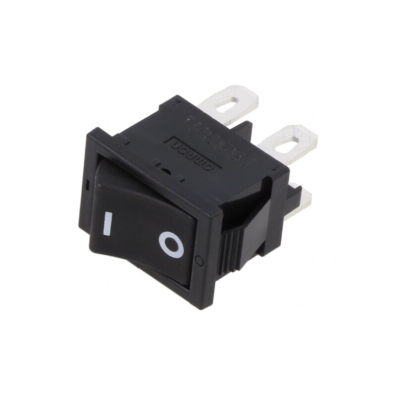 Comutator Rocker DPST ON-OFF 10A 250VAC Negru IP40 | Electronic-mag.ro | Componente Electronice Comutator Rocker DPST ON-OFF 10A 250VAC Negru IP40 | Electronic-mag.ro | Componente Electronice