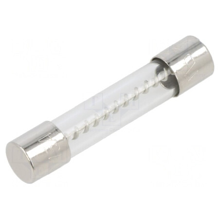 Siguranță întârziere 15A 32VAC cilindrică sticlă | Electronic-mag.ro | Componente Electronice