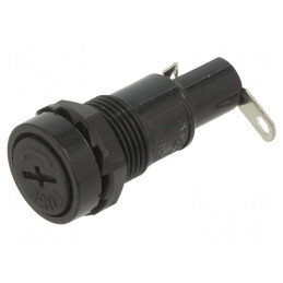 Clemă Panou 5x20mm 10A 250VAC | Electronic-mag.ro | Componente Electronice