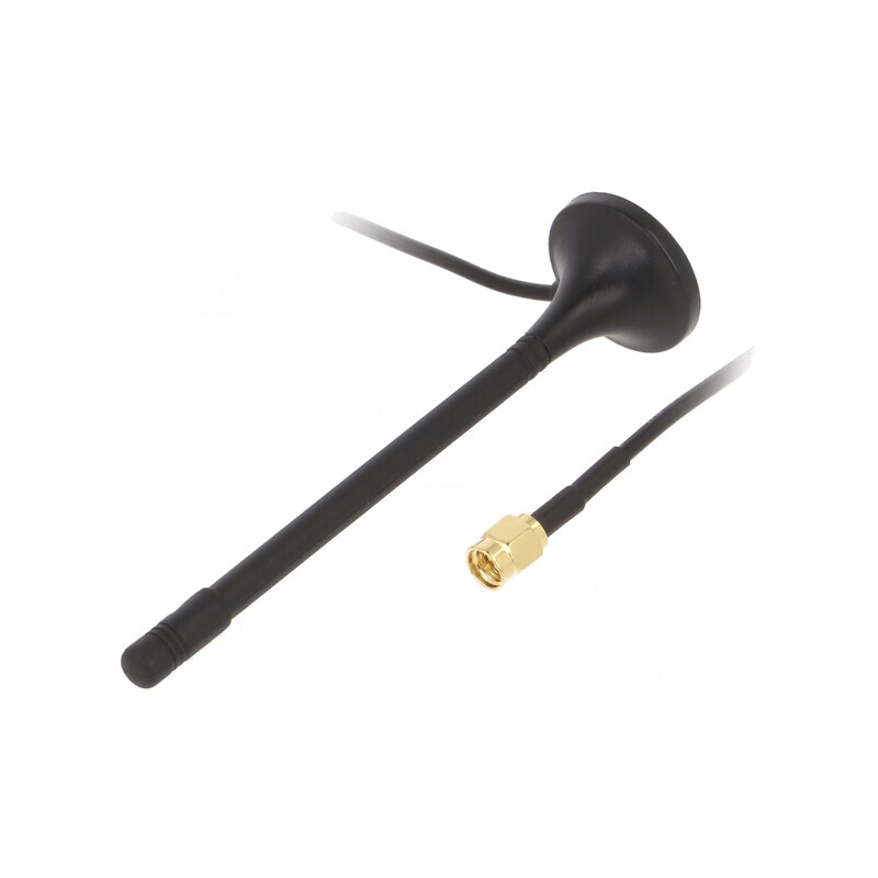 Antenă WiFi 2dBi Verticală Magnetică 2400-2483.5MHz | Electronic-mag.ro | Componente Electronice
