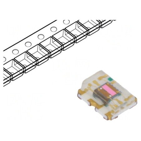 Senzor Lumină Fundal SMT 2,4x2x0,8mm 2÷3,6VDC | Electronic-mag.ro | Componente Electronice
