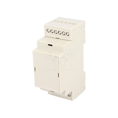 Carcasă DIN 90x36x57mm ABS Gri | Electronic-mag.ro | Componente Electronice