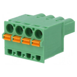 Regletă de Conexiuni Deconectabilă 4 Piste 5,08mm | Electronic-mag.ro | Componente Electronice