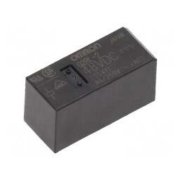 Releu Electromagnetic DPDT 48VDC 8A | Electronic-mag.ro | Componente Electronice