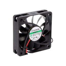 Ventilator DC axial 12V 60x60x15mm 21,46m3/h 14,5dBA | Electronic-mag.ro | Componente Electronice
