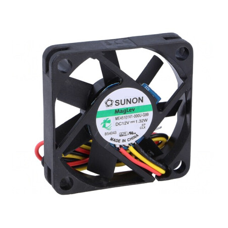 Ventilator axial DC 12V 45x45x10mm 19,9m3/h 32,5dBA Vapo | Electronic-mag.ro | Componente Electronice