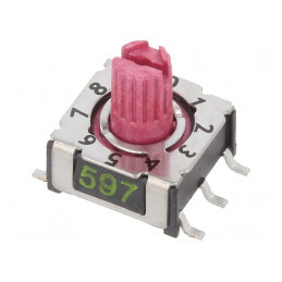 Întrerupător codificare DEC/BCD 10 Poz SMD | Electronic-mag.ro | Componente Electronice