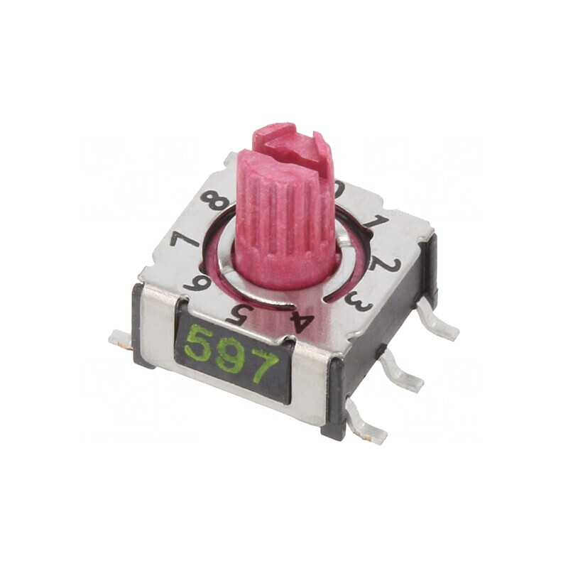 Întrerupător codificare DEC/BCD 10 Poz SMD | Electronic-mag.ro | Componente Electronice