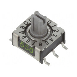 Întrerupător Codificare HEX/BCD 16 Poz SMD 80mΩ | Electronic-mag.ro | Componente Electronice