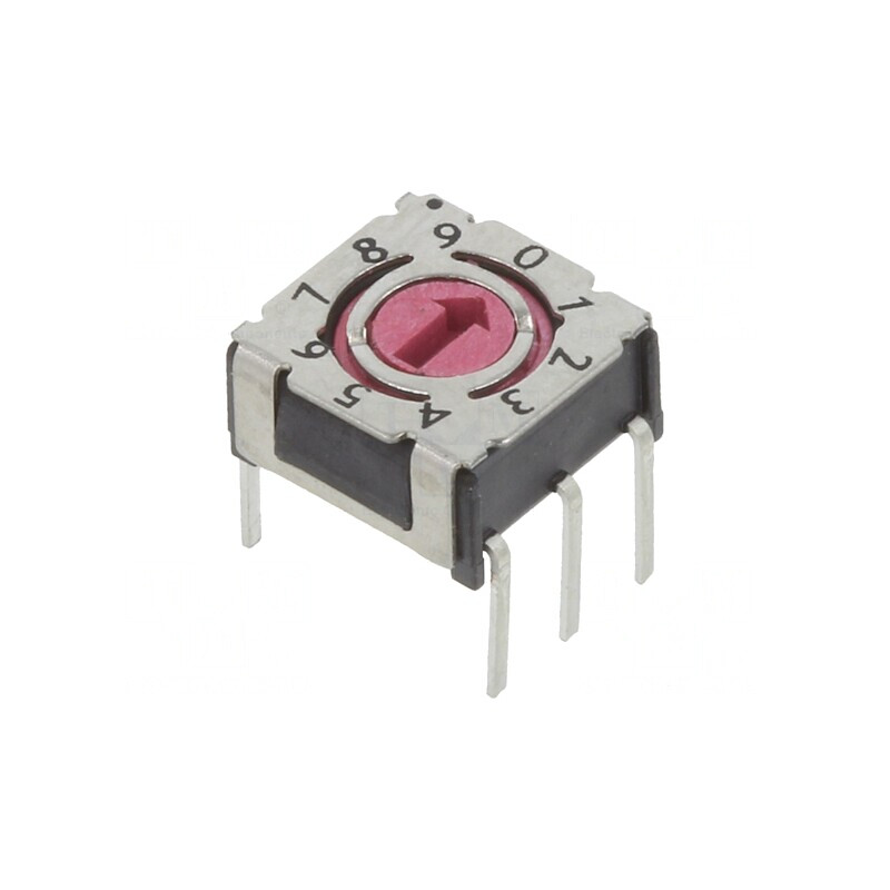 Întrerupător codificare DEC/BCD 10 poziții THT 80mΩ | Electronic-mag.ro | Componente Electronice