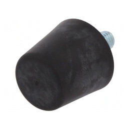 Picioruş vibro-absorbant 38mm Duritate Shore 40 840N | Electronic-mag.ro | Componente Electronice