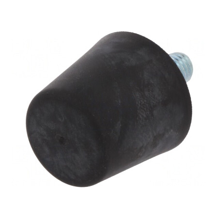 Picioruş vibro-absorbant 38mm Duritate Shore 40 840N | Electronic-mag.ro | Componente Electronice