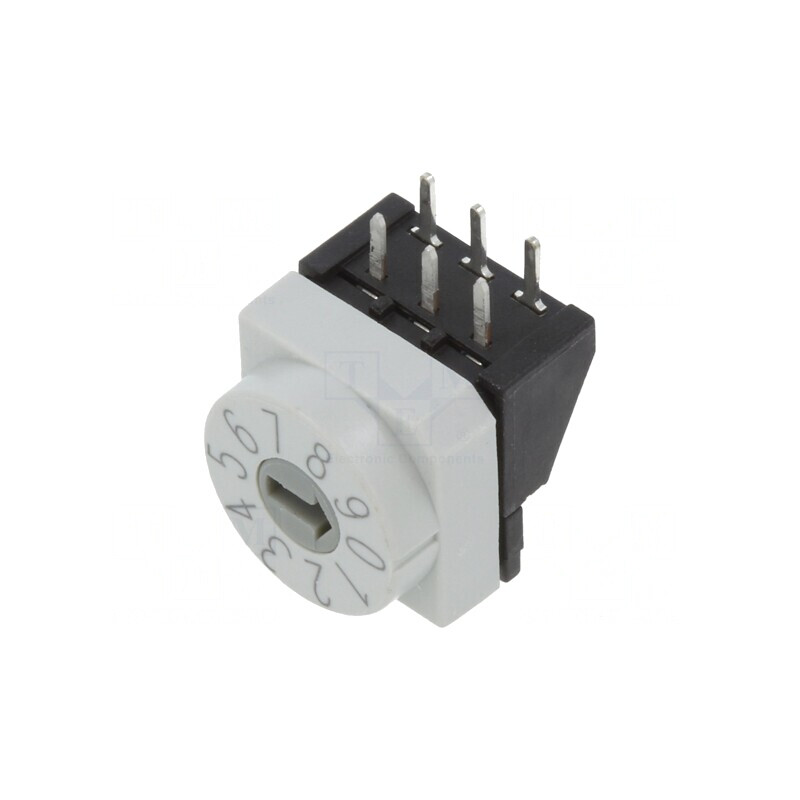 Întrerupător DEC/BCD THT 10 poziții 80mΩ | Electronic-mag.ro | Componente Electronice