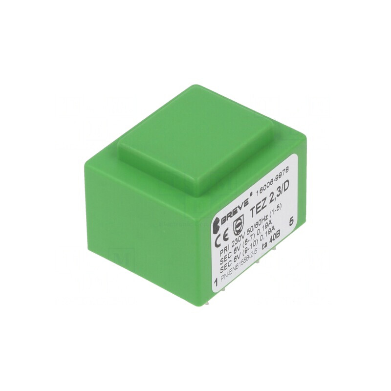 Transformator Încapsulat 2,3VA 230V 6V PCB | Electronic-mag.ro | Componente Electronice Transformator Încapsulat 2,3VA 230V 6V PCB | Electronic-mag.ro | Componente Electronice