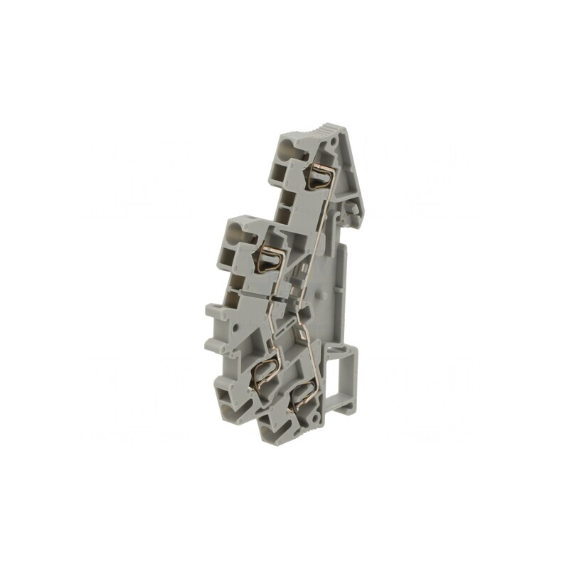 Bornă cu Arc 6 Gri STTBS 2 Borne | Electronic-mag.ro | Componente Electronice