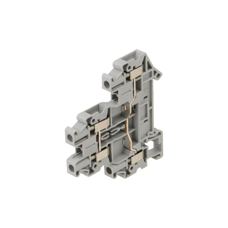 Conector Șine 0,14-6mm² 4 Borne Gri UTTB | Electronic-mag.ro | Componente Electronice Conector Șine 0,14-6mm² 4 Borne Gri UTTB | Electronic-mag.ro | Componente Electronice