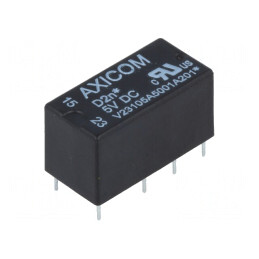 Releu Electromagnetic DPDT 5VDC 3A PCB | Electronic-mag.ro | Componente Electronice